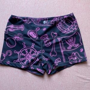 Feedmefightme pirate booty shorts size small